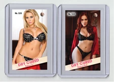 Madison Ivy rare MH Dry Cured #'d x/3 Tobacco card no. 528