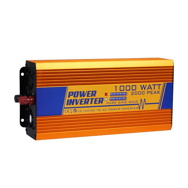 Eco Worthy 1000w 12v 110v Pure Sine Wave Inverter For Off Grid Solar System
