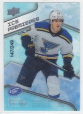 2019-20 UD ICE KLIM KOSTIN RC /249 ICE PREMIERES ST. LOUIS BLUES