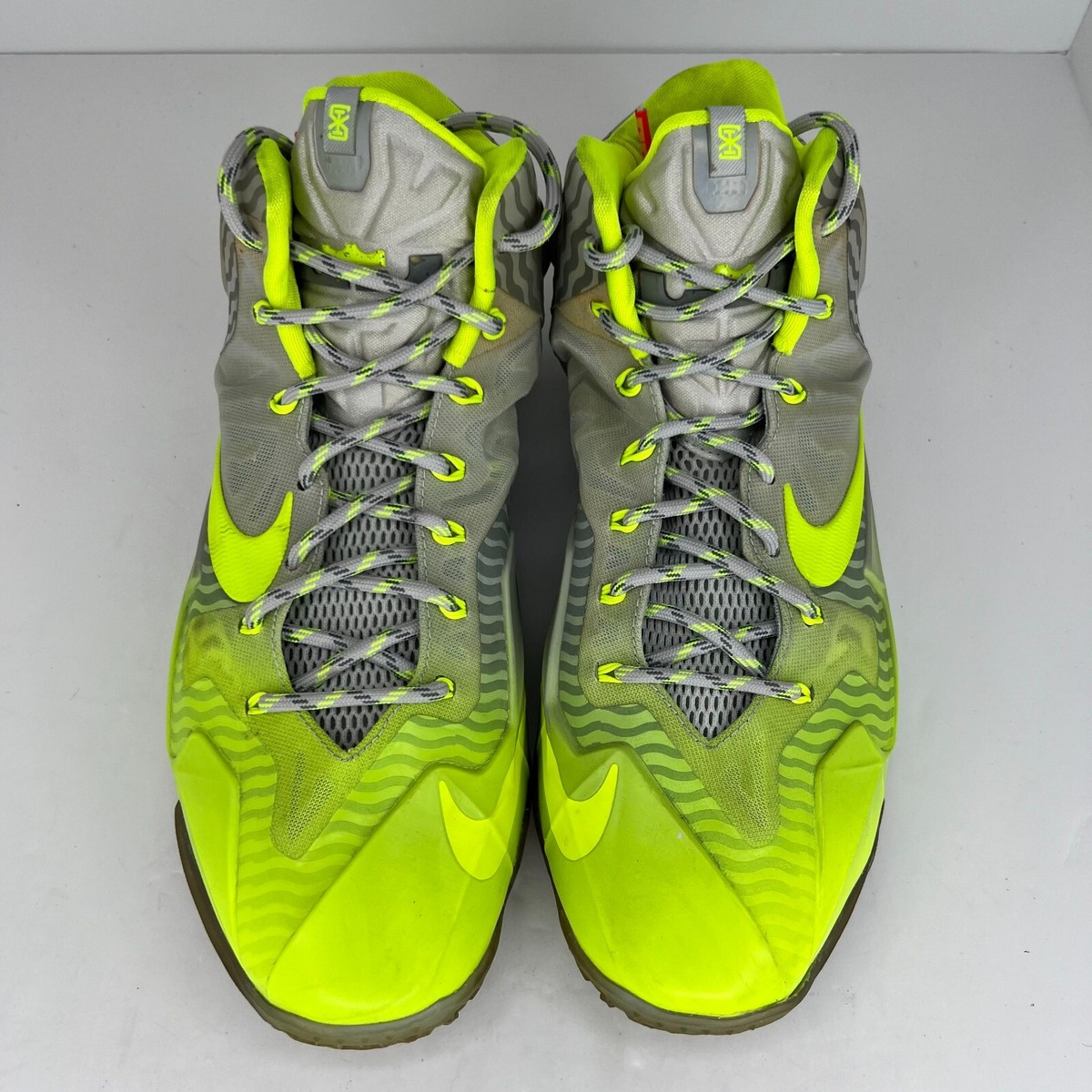 ? NIKE LEBRON 11 COLLECTION Men`s Size 11.5 Grey Basketball Shoes 683252-074 Nike Mens 683252-074 Grey Volt Maison du LeBron 11 Size 11.5  main image 3