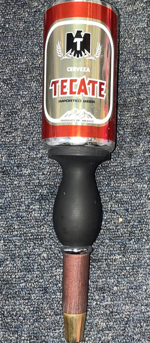 TECATE MEXICO CERVEZA Beer tapper topper Handle 12