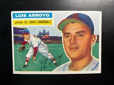 1956 Topps St. Louis Cardinals Luis Arroyo #64