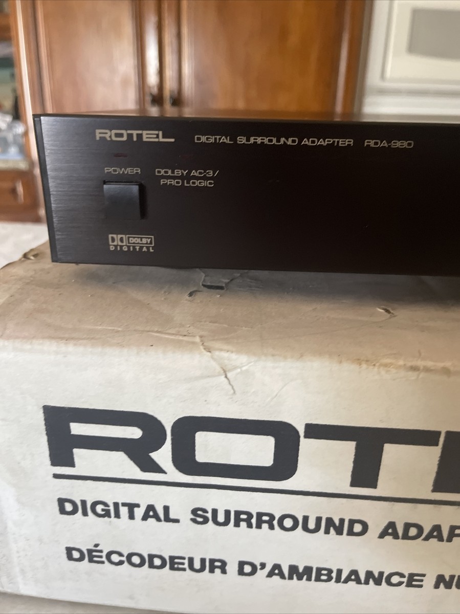 Rotel Digital Surround Adapter RDA-980 with Original Box | eBay