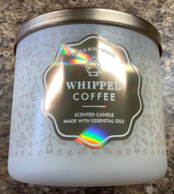 Bath & Body Works Whipped Coffee Espresso 3-wick Scented Candle w