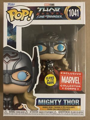 ファンコ ポップ MARVEL THOR 1041 & 1071 Funko Pop Exclusive Mighty Thor Glow 1041 & Thor 1071
