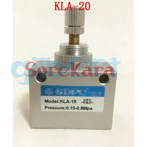 G1/8" 1/4" 3/8" 1/2" 3/4" 1" Speed One-Way Throttle Pneumatic Flow Control Valve - Picture 25 of 29