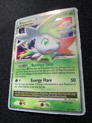 Pokemon SHAYMIN LV. X 127/127 Ultra Rare Holo - Platinum (HP) | eBay