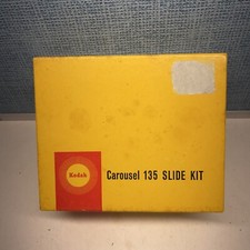 VINTAGE KODAK CAROUSEL 135 SLIDE KIT No. B455 - NOS - GLASS SLIDES - New 