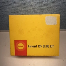 VINTAGE KODAK CAROUSEL 135 SLIDE KIT No. B455 - NOS - GLASS SLIDES - New!!