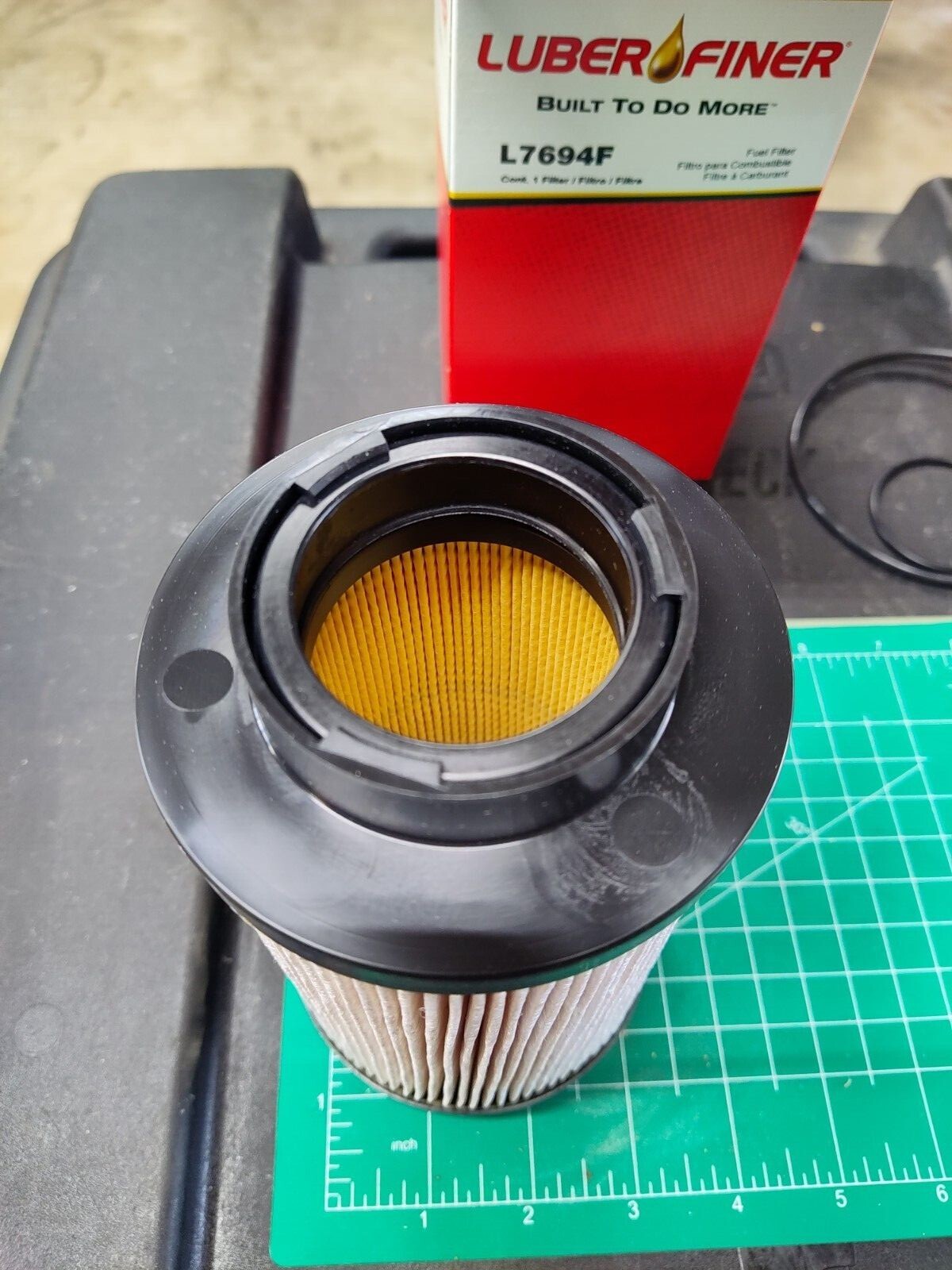 LuberFiner L7694F Fuel Filter, FLEETGUARD FS19869, BALDWIN PF7986, WIX