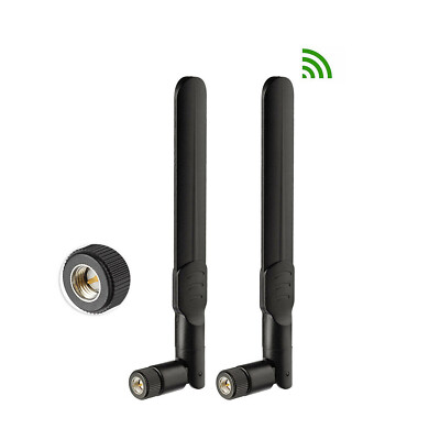 2pcs AT&T Wireless Internet ZTE MF279 Hotspot 4G LTE Router External SMA Antenna