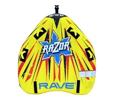 	RAVE Sports Razor Inflatable Towable Tube 1-2 Riders Unique Skim-Fast Bottom	