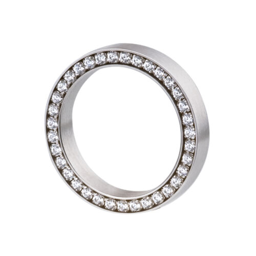 Ernstes Design Anh � Doigt AN307.1 .2 .3 .4 Acier Inox Zircon Blanc � 17 MM - 33 - Bild 7 von 15
