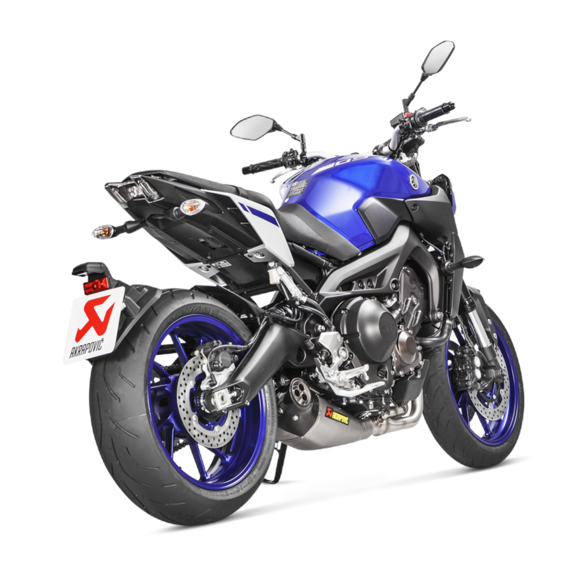 YAMAHA MT09 RN52J AKRAPOVIC フルエキゾースト Akrapovic Yamaha FZ-09 / MT-09 2014-2020 Racing Titanium