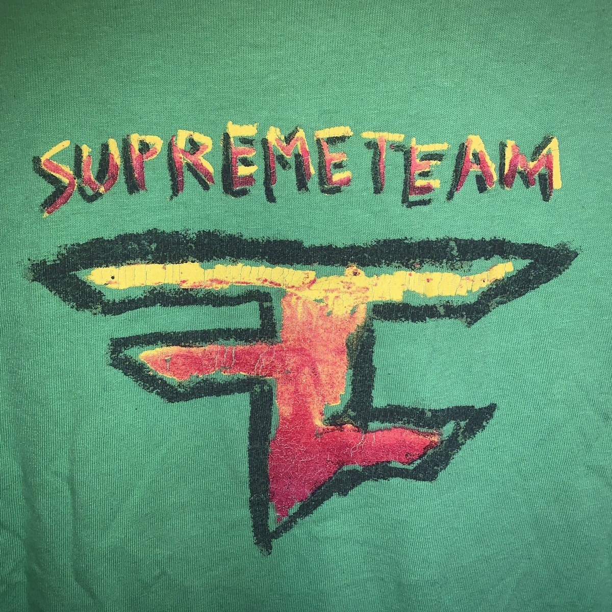 Faze Clan SUPREME TEAM Green Shirt Medium 100% Cotton USA MADE | eBay