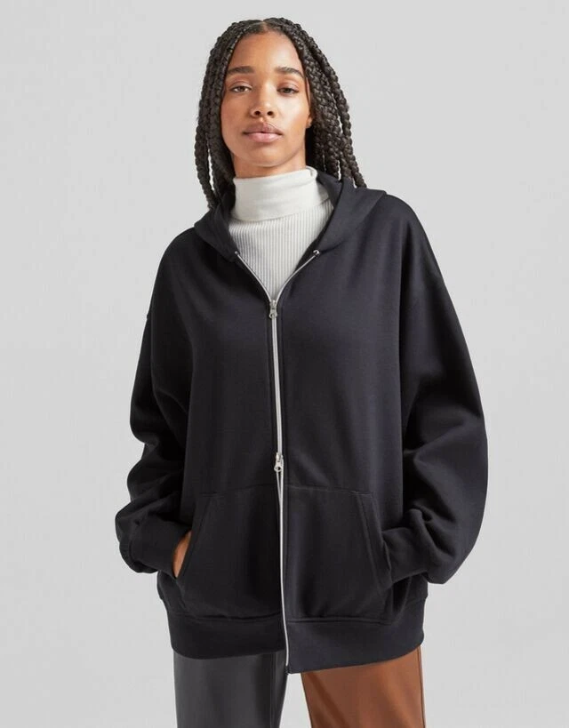 Oversized Zip-Up Hoodie