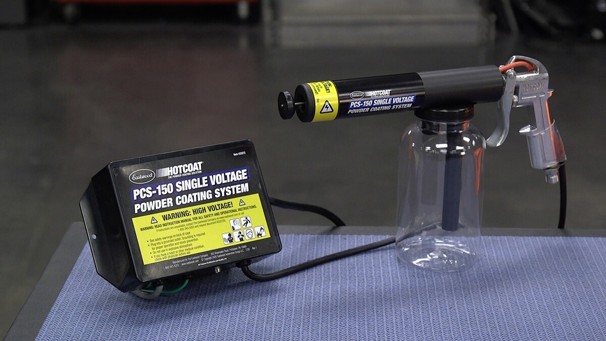 Eastwood Hotcoat Pcs150 Single Voltage Diy Powder Coating Gun System