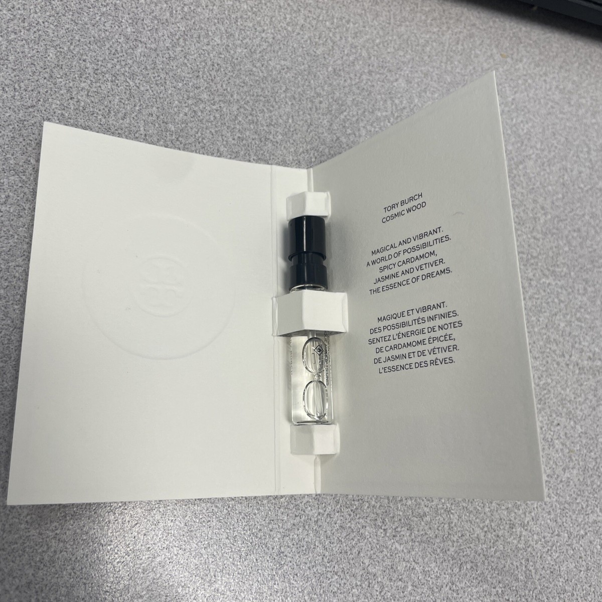 Tory Burch Cosmic Wood Eau De Parfum EDP Spray Sample Vial