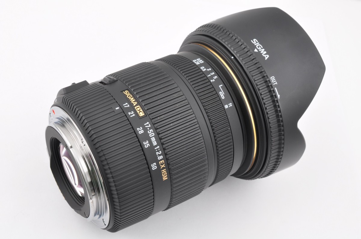 Mint Sigma Zoom 17-50mm f/2.8 EX DC OS HSM for Canon EF w