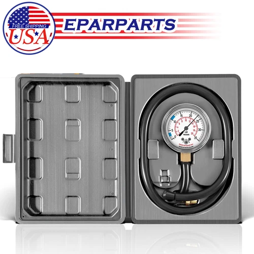 Natural Gas Meter, LP Gas Pressure Tester, 0-35" W.C., 1/4" NPT, 40" Length Hose