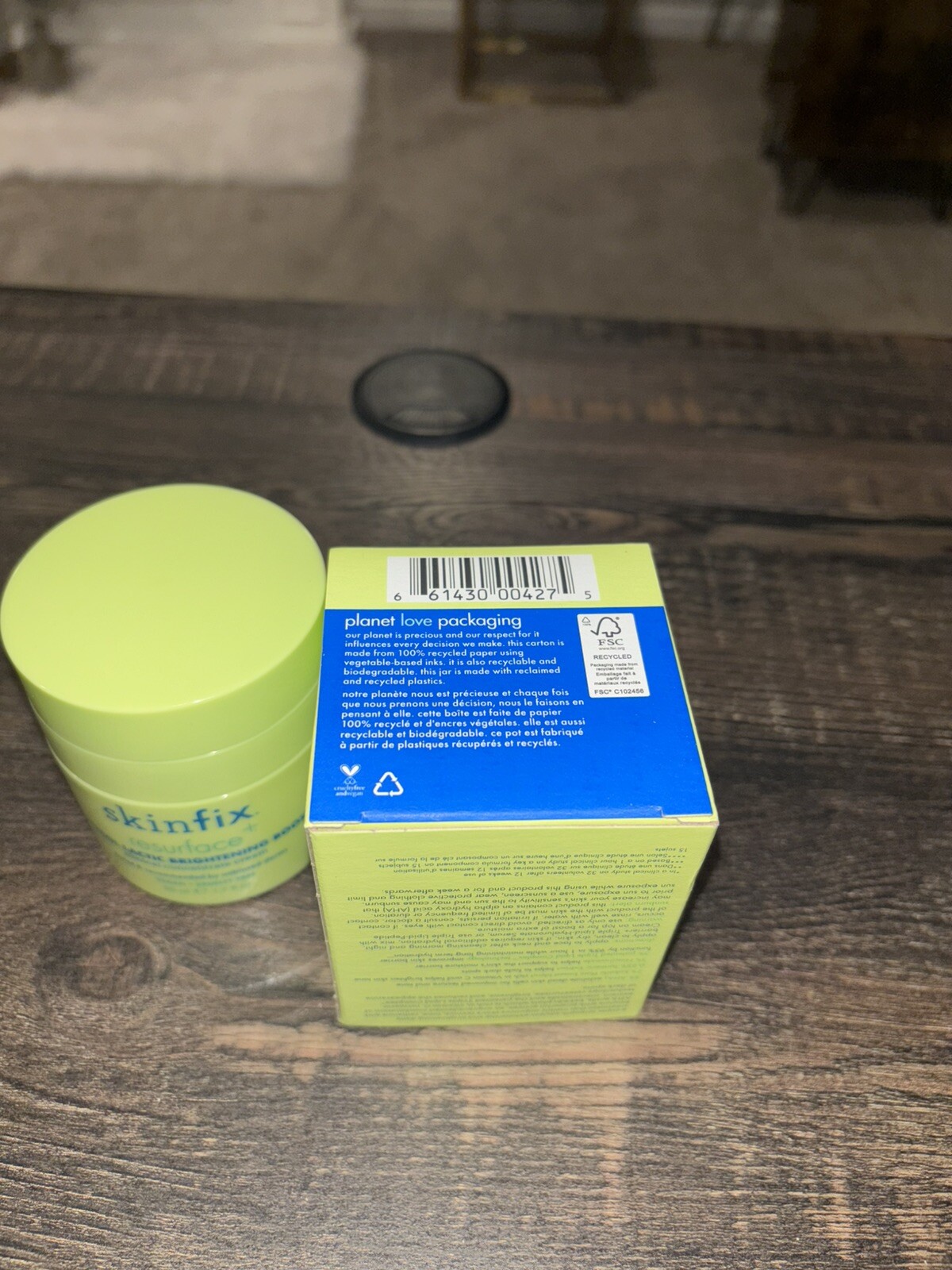 Skinfix Resurface+ Glycol Lactic Brightening Boost Super Strength 1.7 Oz - BNIB