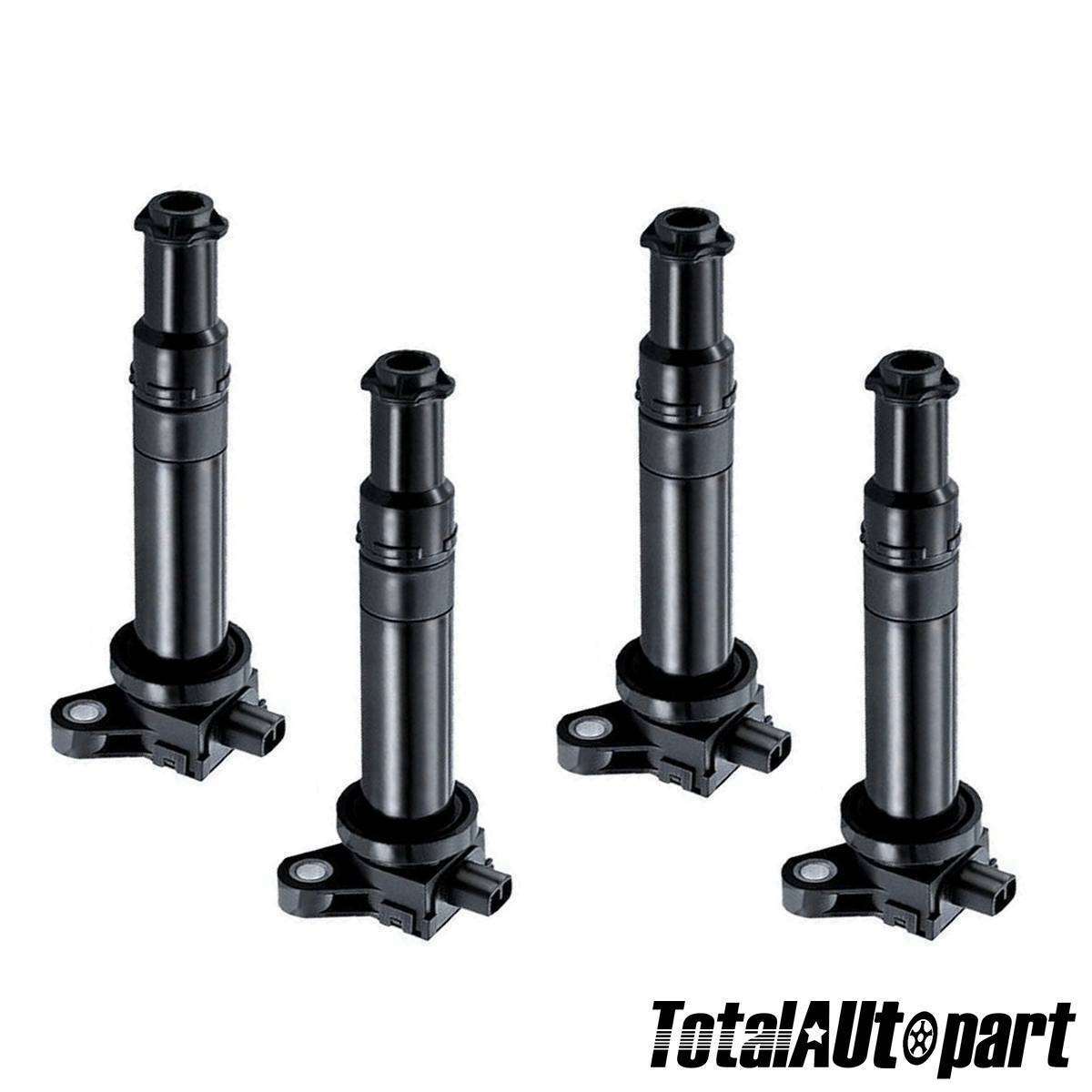 4x Ignition Coils Pack for Kia Rio Rio5 Hyundai Accent 20062011 1.6L