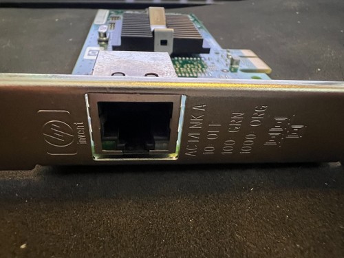 ADAPTADOR DE RED HP NC110T PCI-E GIB DE UN SOLO PUERTO 434982-001 434903-001 - Imagen 3 de 3