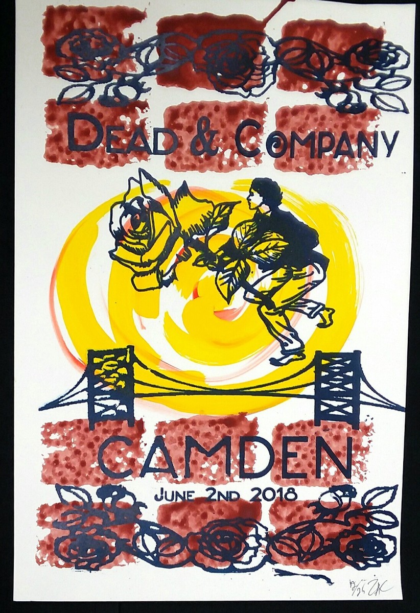 Dead and Company Summer 2018 CAMDEN June 2 UNOFFICIAL print