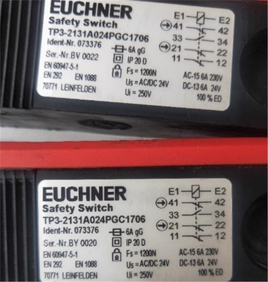 Euchner Used TP3-2131A024PGC1706 1Pc kq