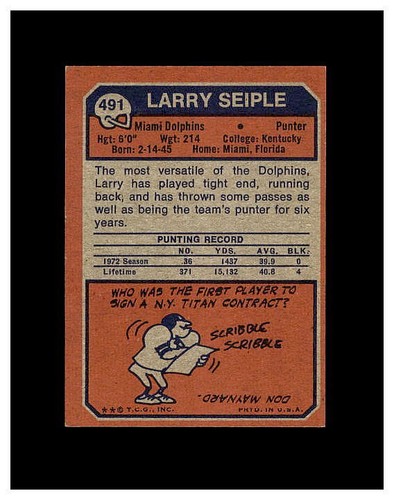 1973 TOPPS FOOTBALL YOU PICK FINISH OR UPGRADE YOUR SET HIGHER GRADE SET BREAK - Picture 353 of 457