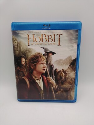 The Hobbit: AN UNEXPECTED JOURNEY Blu-ray Only No DVD No Slipcover Used 