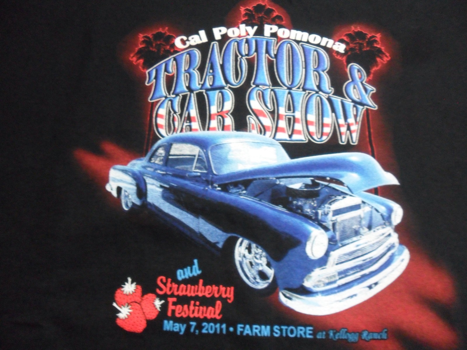 Large Pomona Cal Poly California Tractor And Car Show Strawberry