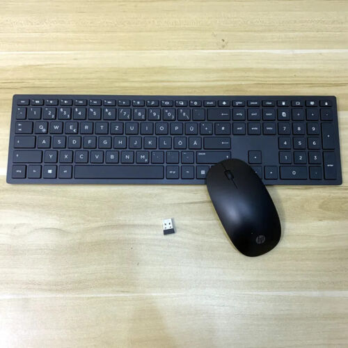 2.4G Wireless Keyboard Mouse Combo for HP Pavilion 800 German French Belgium USA - Picture 3 of 10