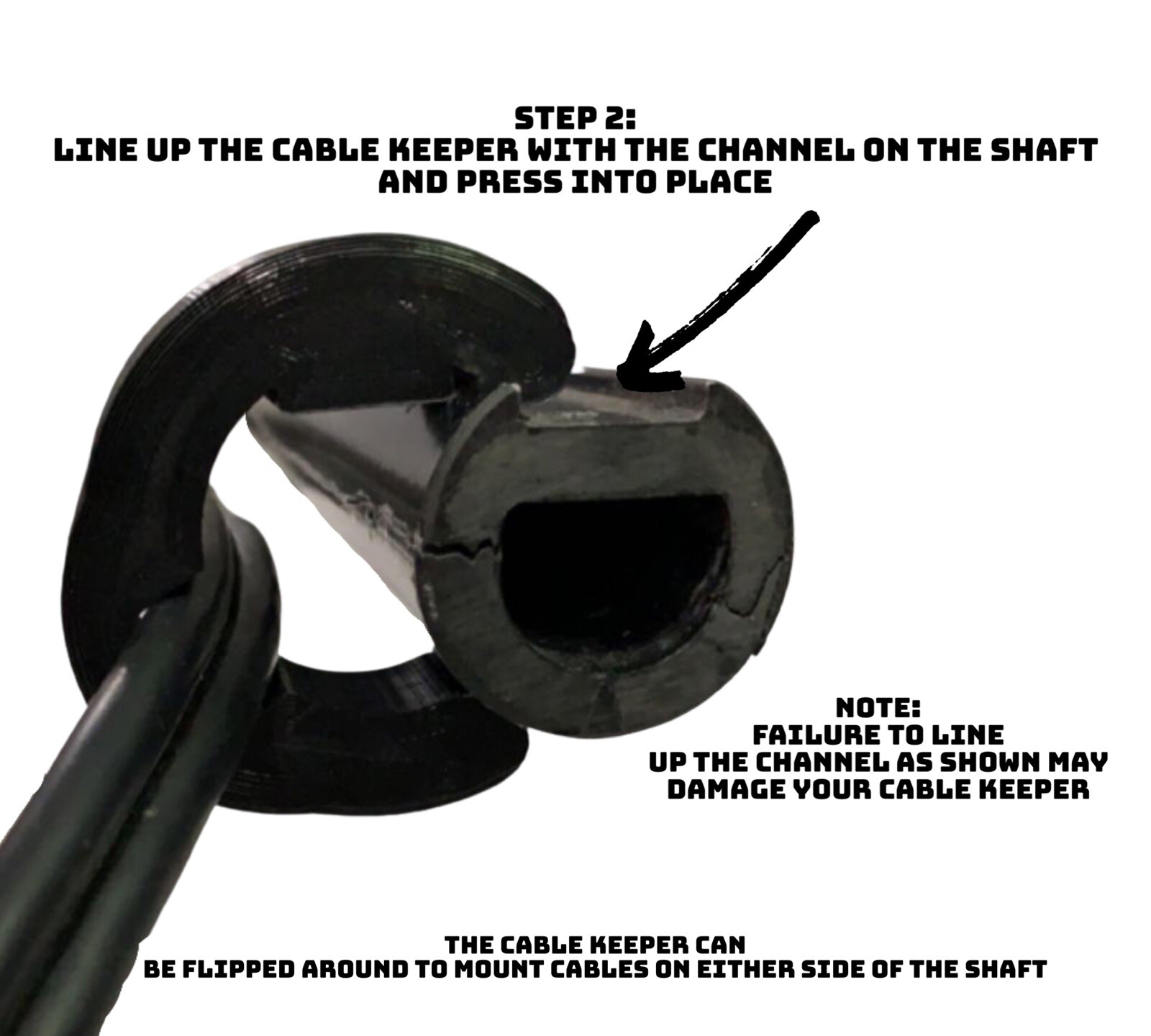 Minn Kota Ultrex Cable Keeper For Live Imaging Units. MegaLive