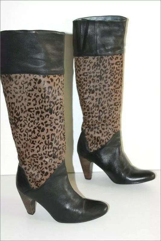 Bottines leopard bocage sale