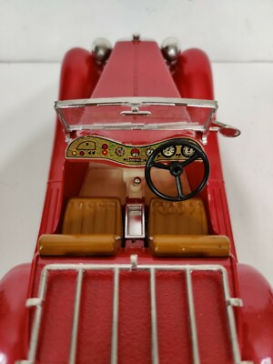 Miniature Sanchis Tôle 1/12 - MG TC Verte - Bon état Sans Boîte