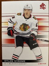 19-20 UD SP Authentic Hockey Red Limited 6 Dylan Strome