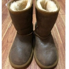 New Pegia Naturally Boots Girl Brown Size 1