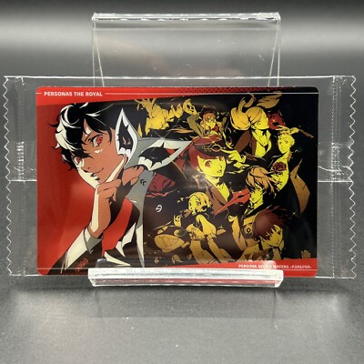 Carte Bandai Persona Wafer P3R & P5R : N°26 – Multicolore, Japon