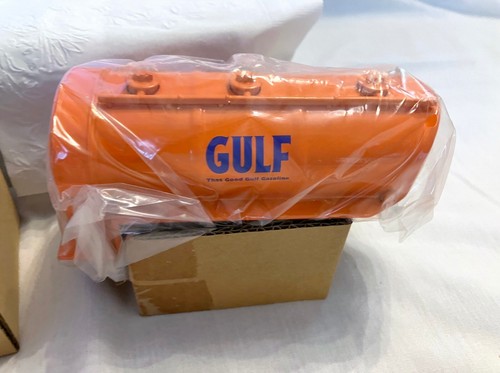 2002 ERTL Collectibles 1918 Gulf Ford Runabout with Tanker Trailer NIB - Picture 4 of 7