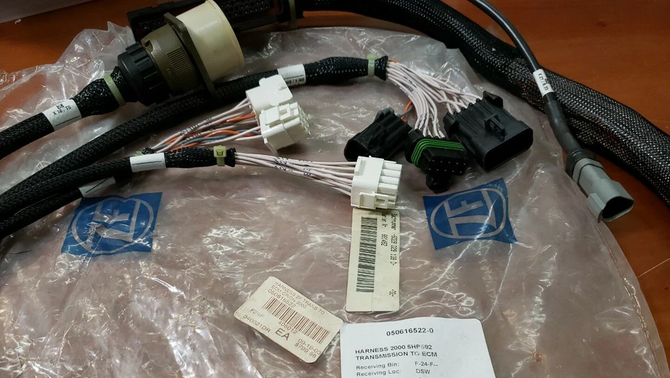 НОВЫЙ ИЗ СТАРЫХ ЗАПАСОВ OEM ZF КОРОБКА ПЕРЕДАЧ ECM ЖГУТ 050616522 6029 029 139 - Изображение 3 из 3