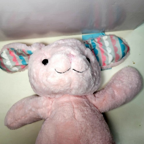 Fao Schwarz Easter Bunny Pink Rabbit 20" Cute New - Picture 7 of 9