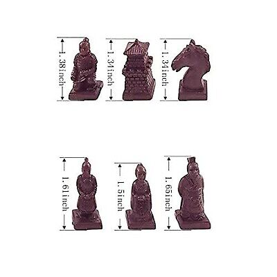  Ireav Retro Terracotta Warriors Chess Set for Kids and