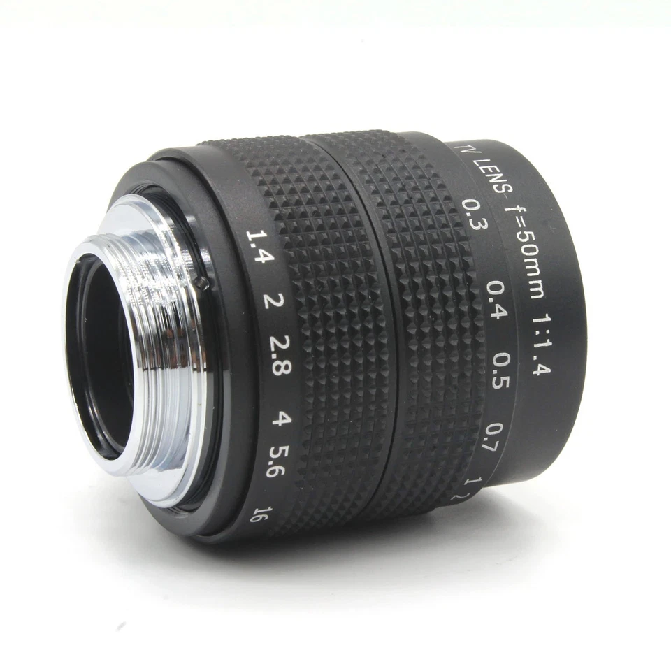 Fujian 50mm F1.4 CCTV Movie Lens for Fuji Fujifilm X-A2 X-A1 X-T1 X-E2 X-1M X-H1 - Image 4 of 4