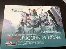 SH Studio MGEX 1/100 RX-0 Unicorn Gundam Etching Parts Metal Upgrade Kit