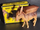 Vintage Plastic Donkey Cigarette Dispenser Working with Original Box