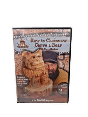 How to Chainsaw Carve a Bear DVD With Steve Backus 40 Cuts Tested