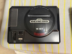 sega genesis console model 1& sega cd model 1 working w/ orig power cords