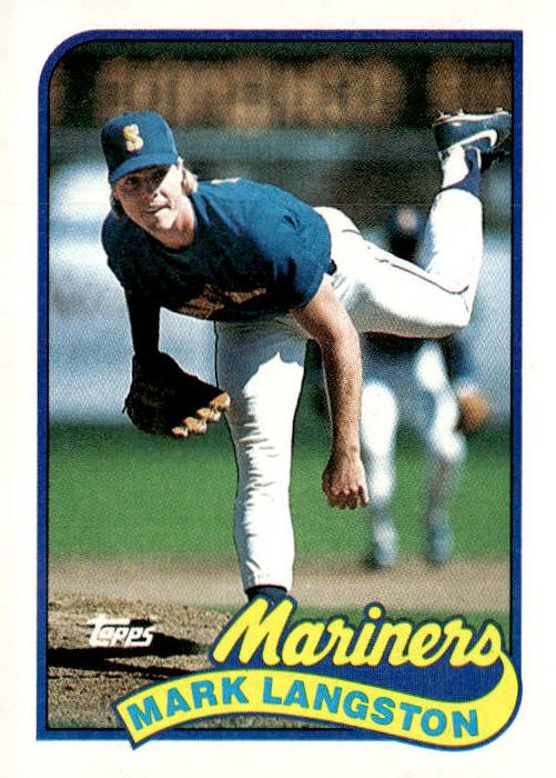 1989 Topps #355 Mark Langston