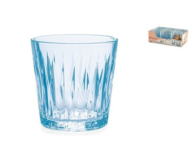 Pasabahce Set 6 Trinkgläser FDR Luzia, cl.30